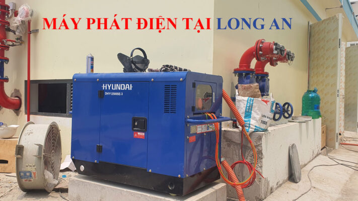 Máy phát điện Long An chính hãng Hyundai