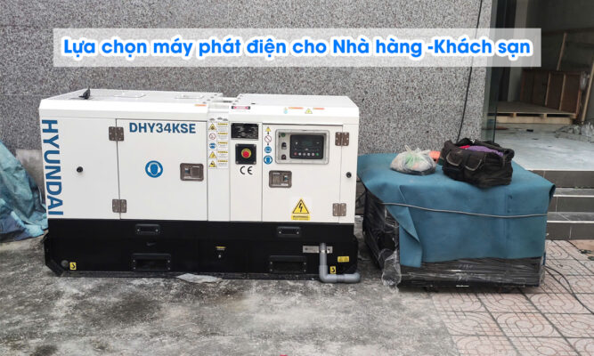 Máy phát điện cho nhà hàng khách sạn